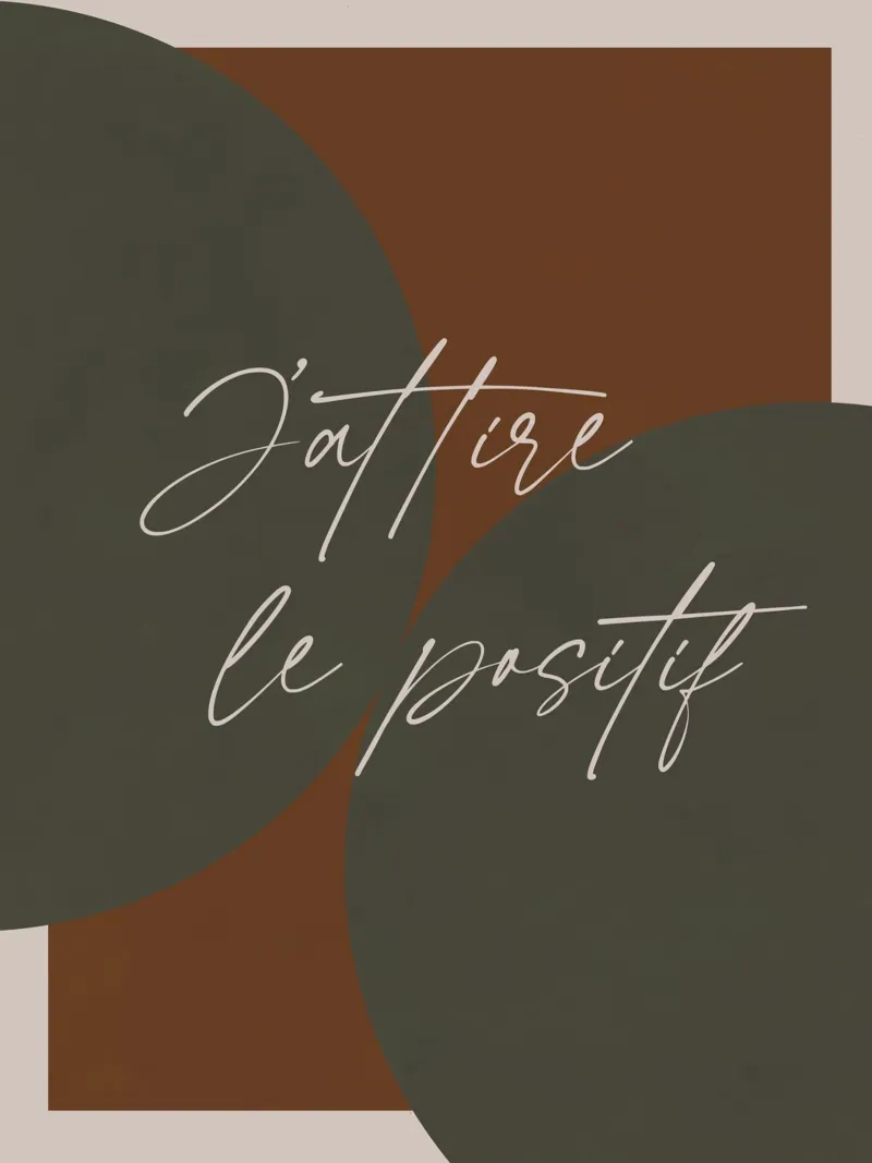 Golden Mantras No 30 canvas met Baklijst van treechild