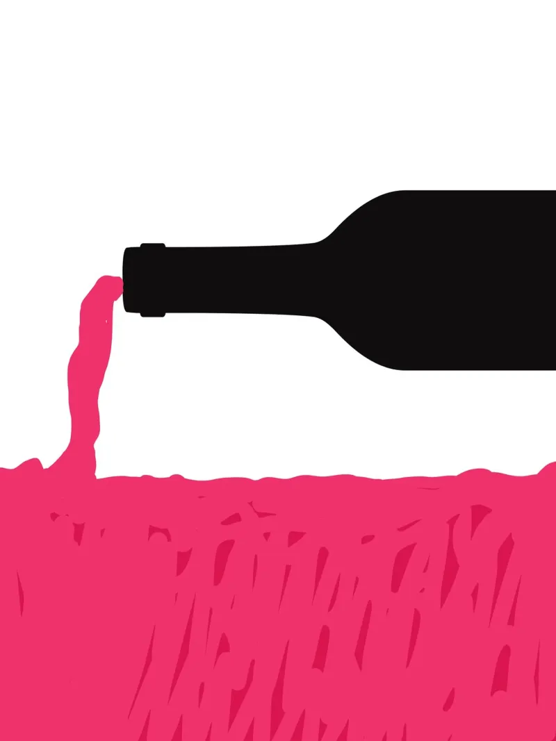 Bottle pouring hahnemühle by LisaArtes
