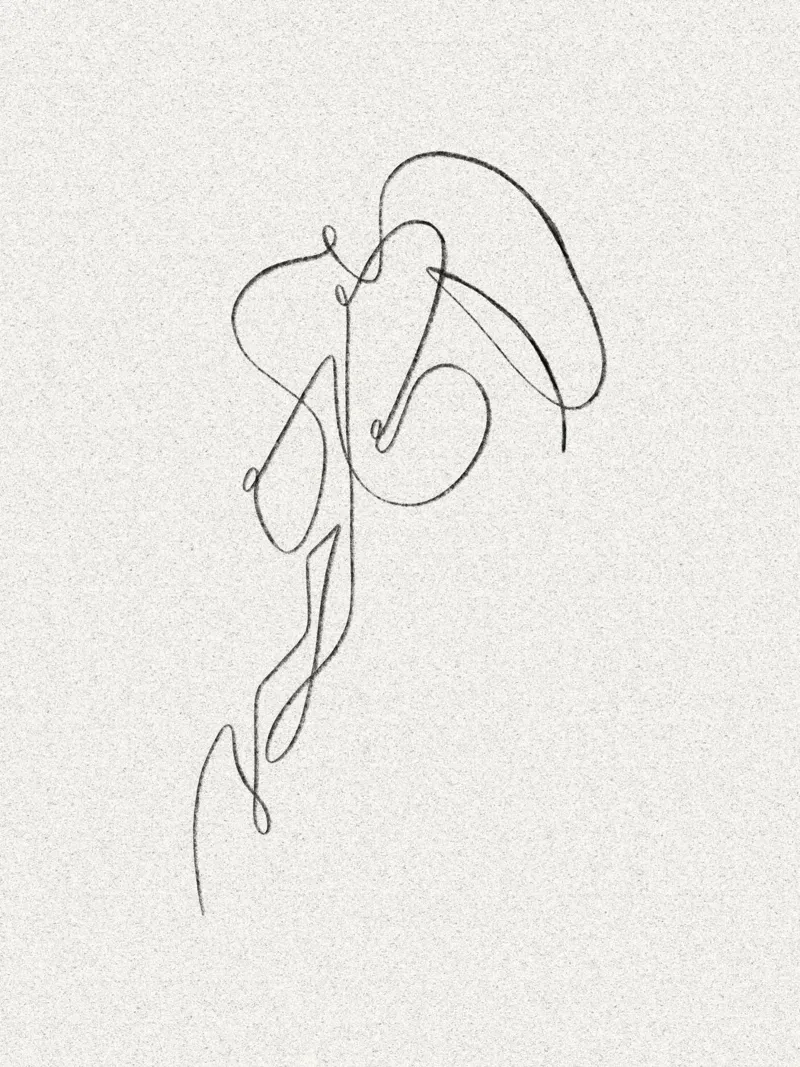 Seductive Lines canvas by ArtDesign by KBK