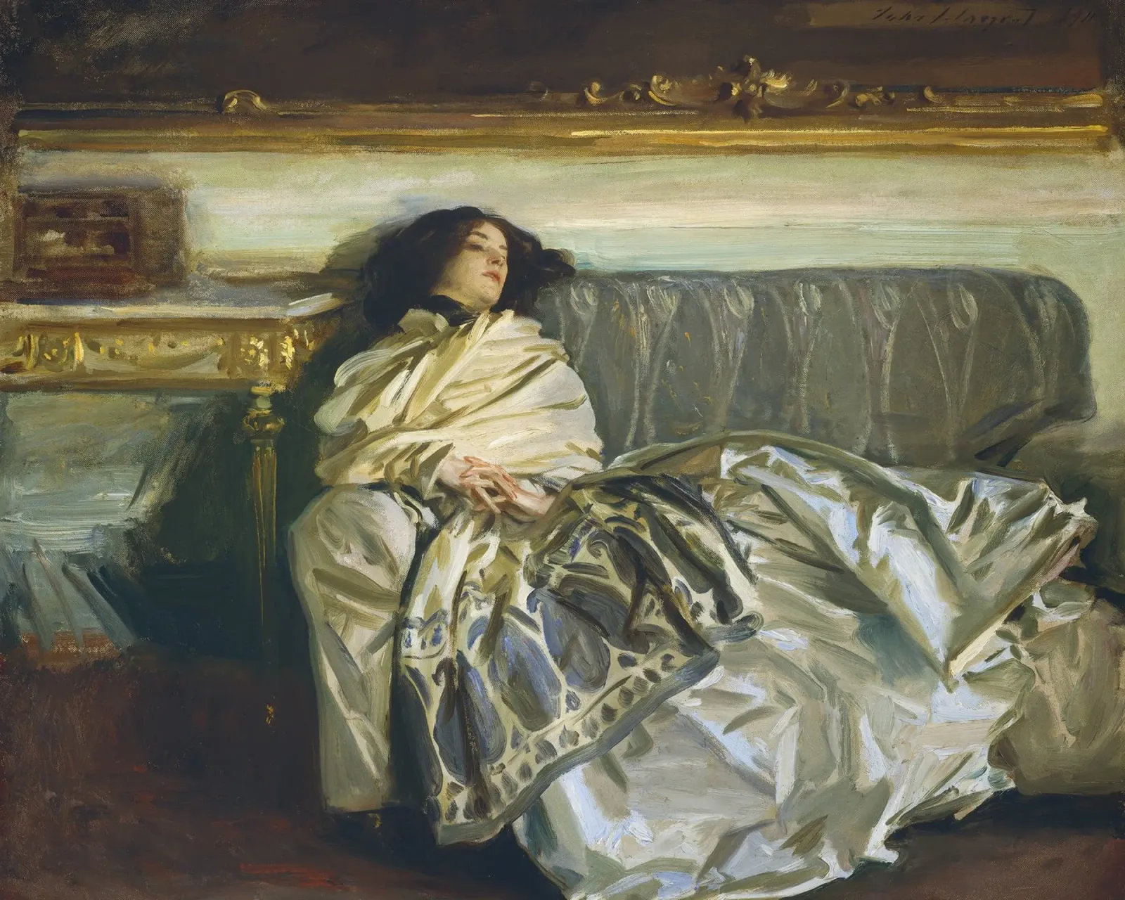John Singer Sargent - Nonchaloir (Riposo) pellicola backlit da Timeless Artworks
