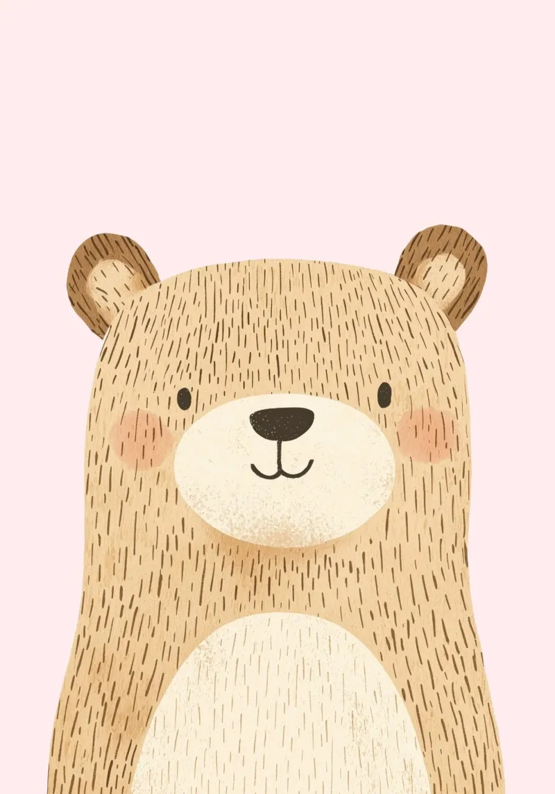 Stampe per la cameretta, stampe per la stanza dei bambini, decorazioni per la stanza dei giochi poster con telaio in legno da Little Lola