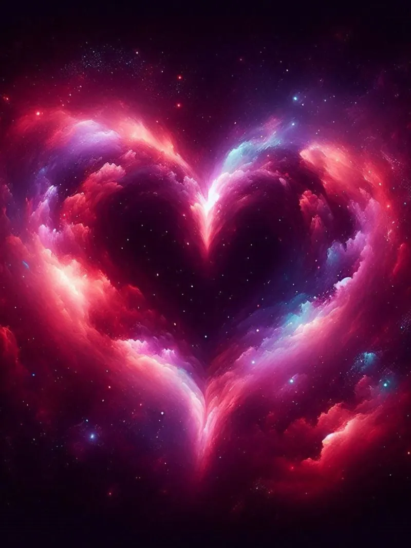 amore Sotto un cielo infuocato poster con telaio in plastica da ZARAH