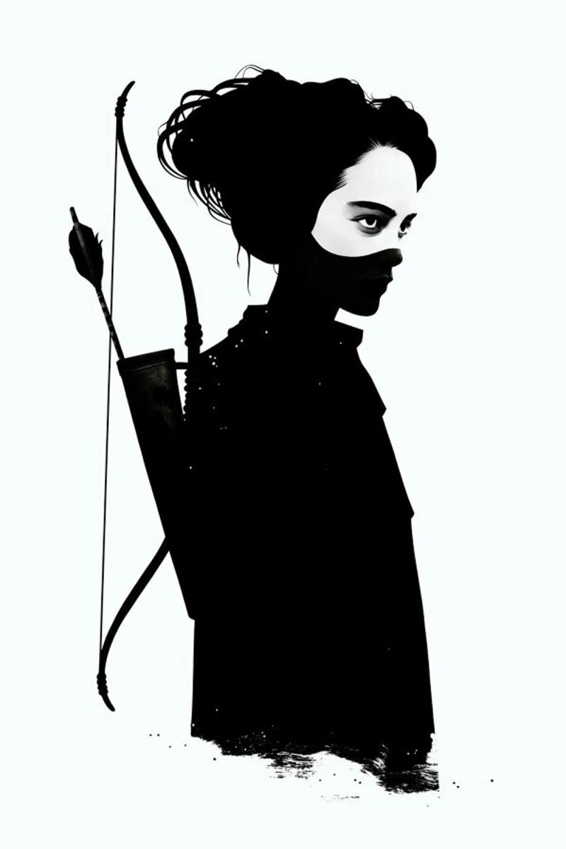 Four of Hearts poster by Ruben Ireland