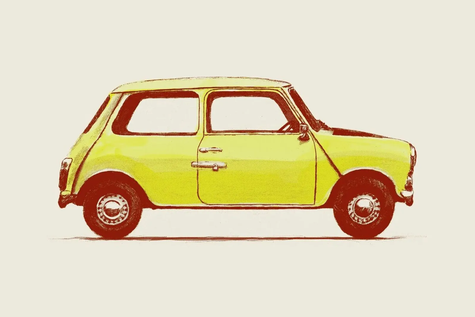 Mini - Mr Beans pellicola backlit da Florent Bodart
