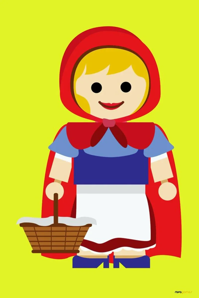 Little Red Riding Hood Toy pellicola backlit da Rafa Gomes