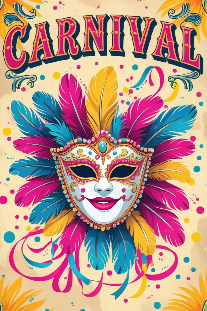Carnevale pellicola backlit da 🎁 ARTVI-SHOP
