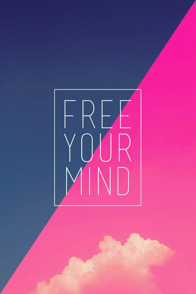 Free Your Mind III tela con Cornice a cassetta da Galaxy Eyes