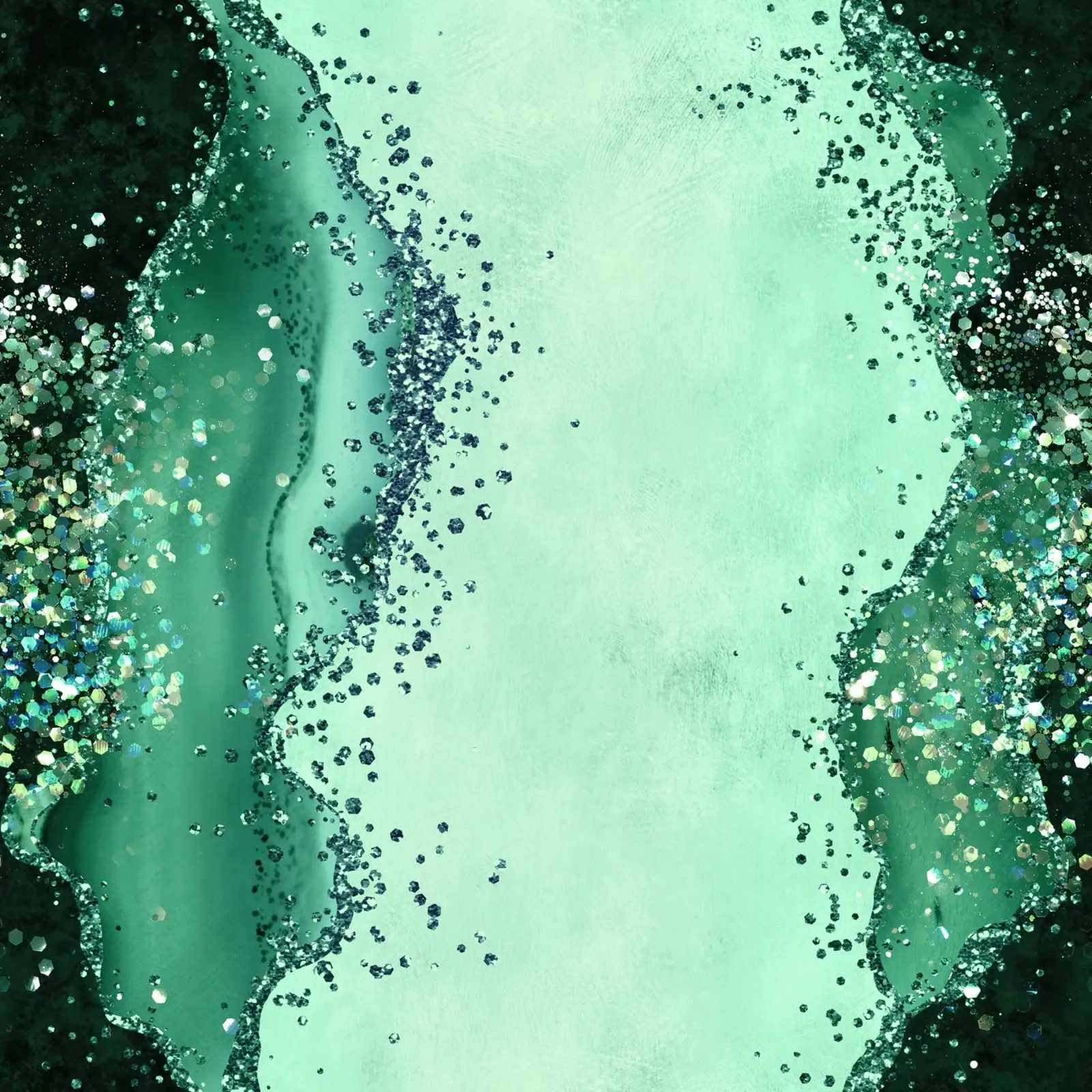 Smaragd-Glitzer-Achat Textur 01 Hahnemühle von Gemstone Textures