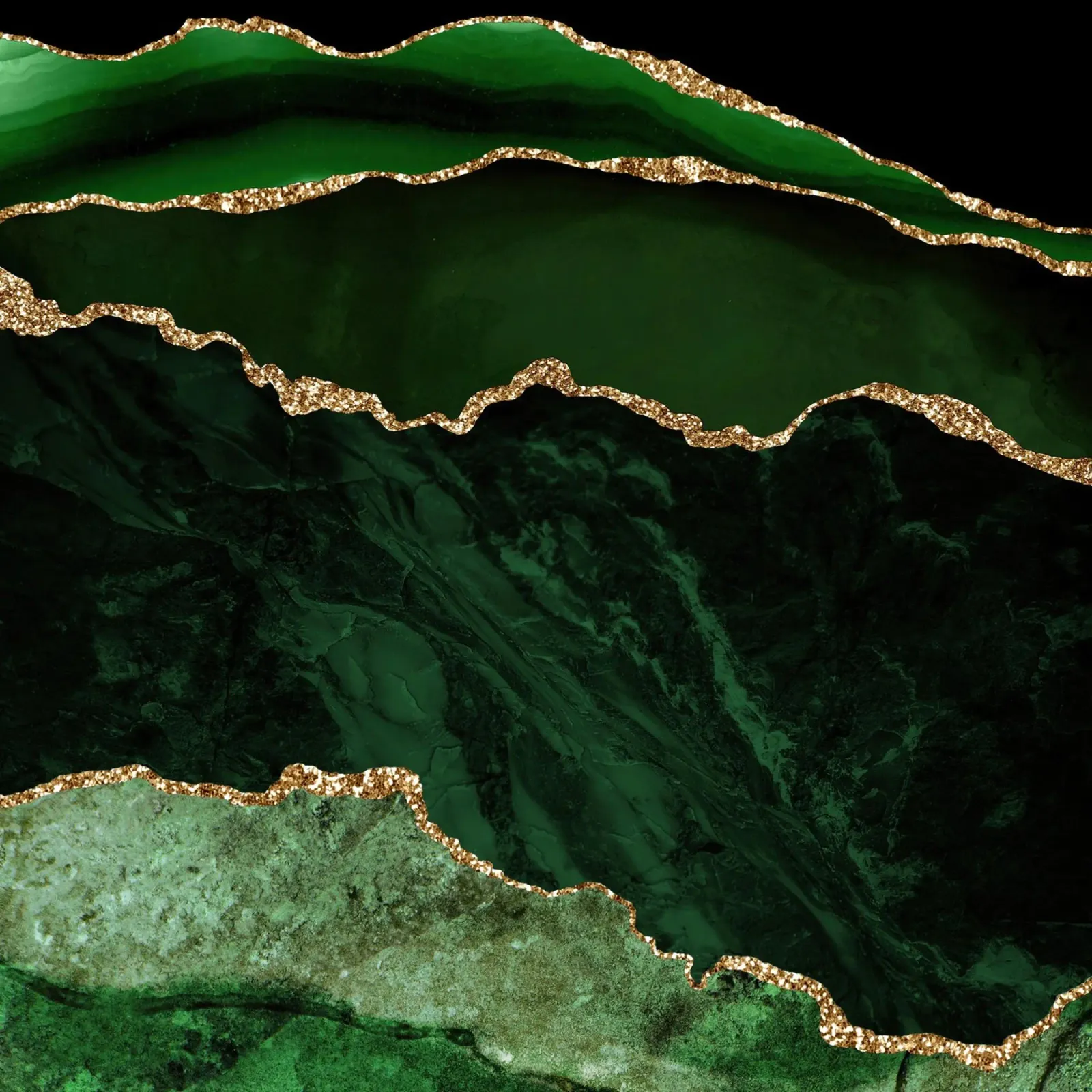 Texture Agata verde e oro 02 pellicola backlit da Gemstone Textures