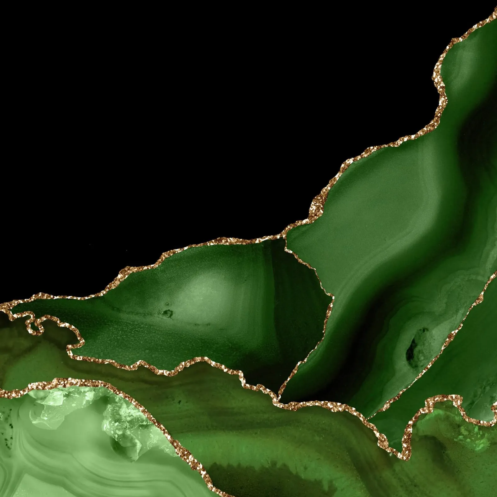 Texture agata verde e oro 03 pellicola backlit da Gemstone Textures