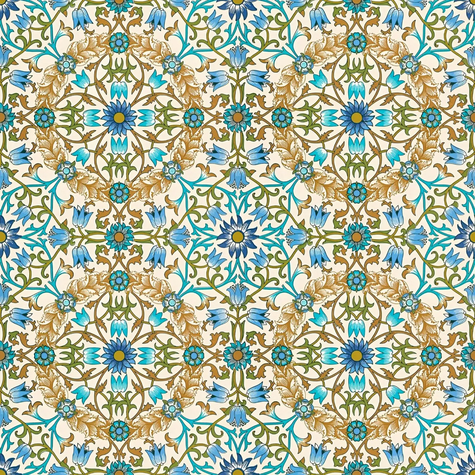 William Morris Floral design film rétro-éclairé de William Store