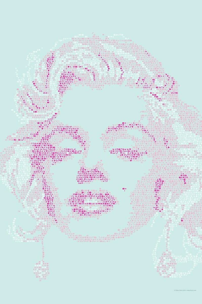 Marilyn Leinwand von Viktor Hertz