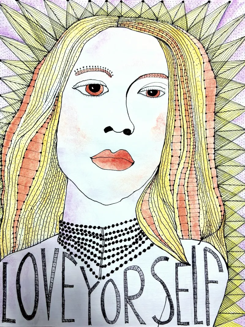 Face - Love yourself poster da MissVeroonica