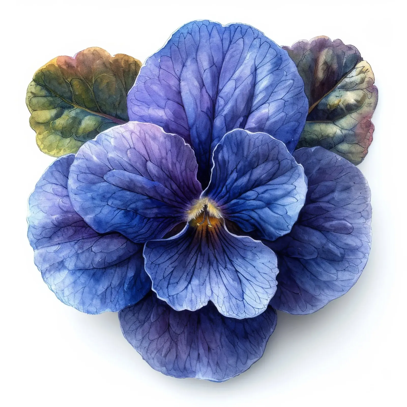 Fleur de violette africaine 3 toile de Bold Blooms