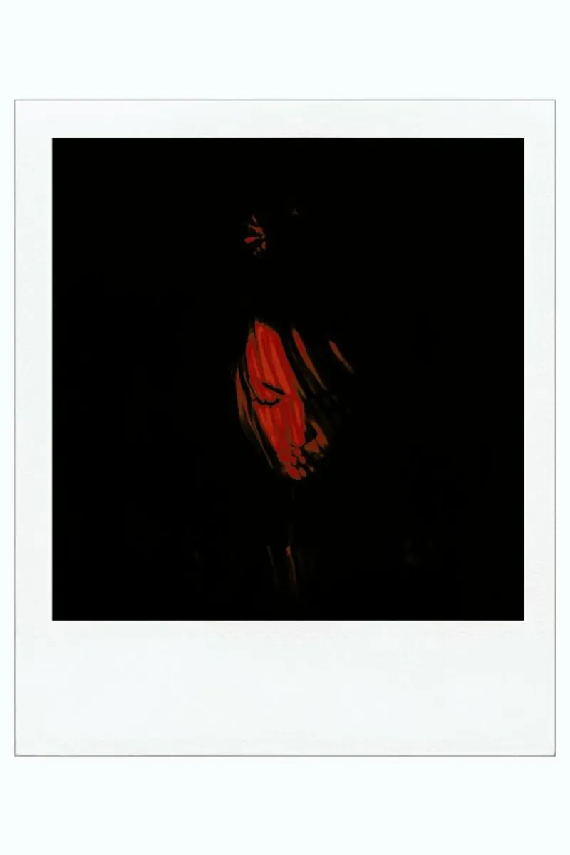 Noir et Rouge 01 pellicola backlit da Lou Garoup