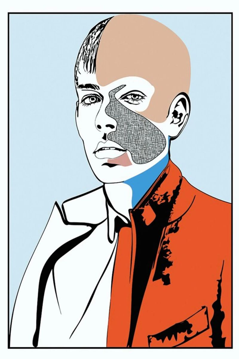Collaging 2 poster van Marcell Naubert