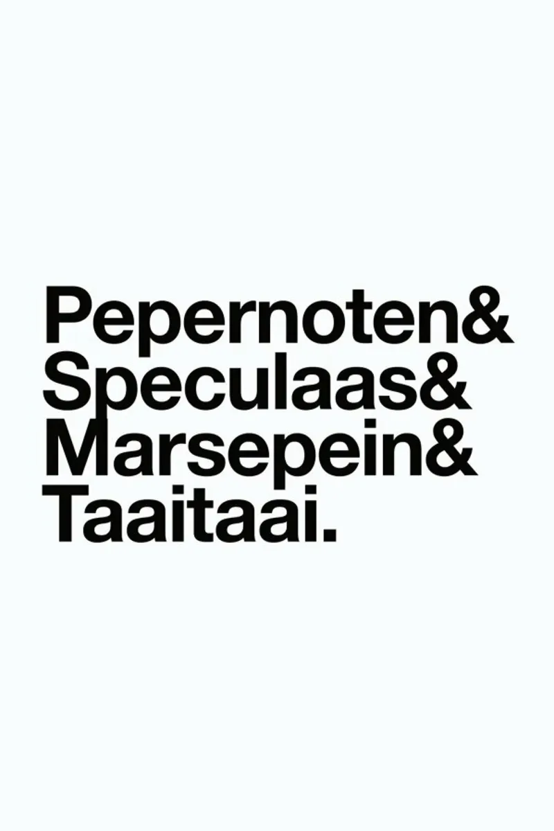 Pepernoten & Taaitaai pellicola backlit da Studio One