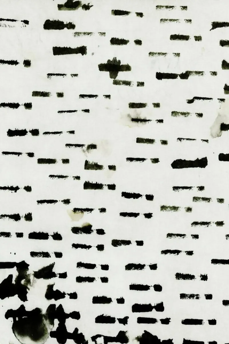 Wabi Sabi 16-01 canvas met Baklijst van IRIS LEHNHARDT FINE ART