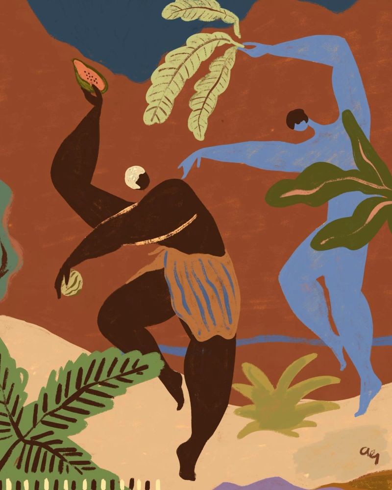 Rythme sauvage poster de Arty Guava
