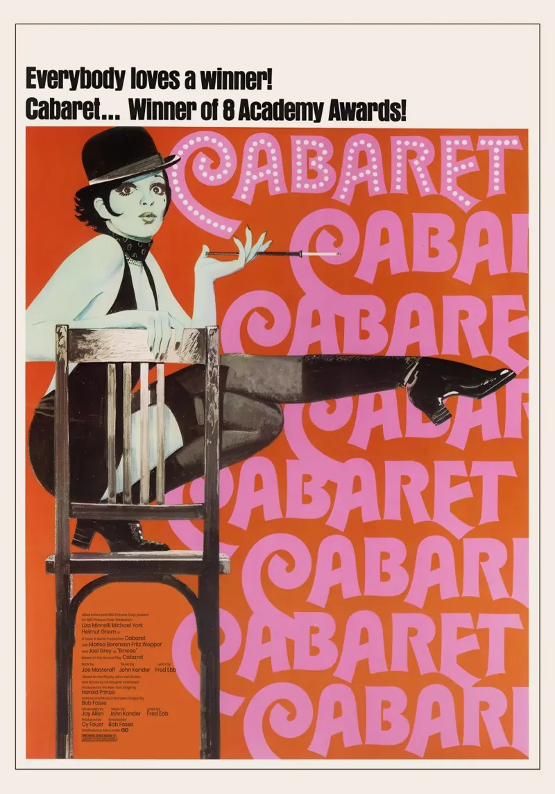 Cabaret (1972) Movie pellicola backlit da Attaboy Dsgn