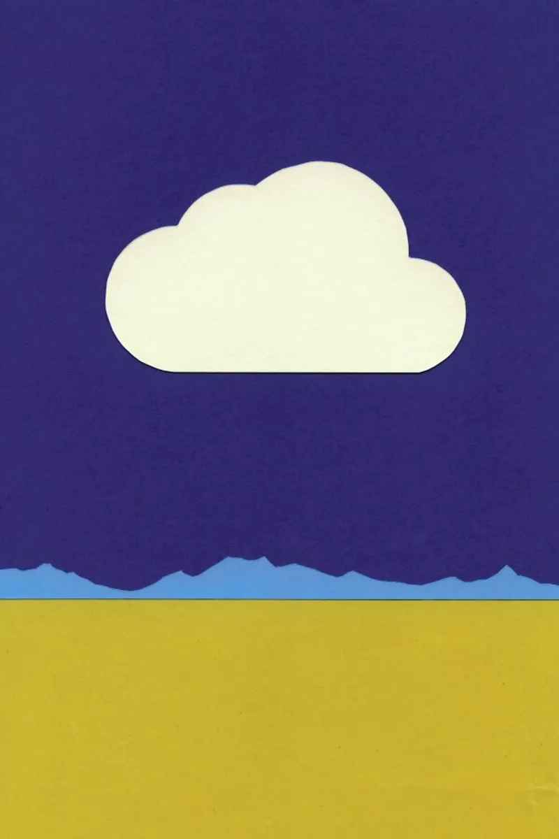 Cloud Over The Desert pellicola backlit da Rosi Feist