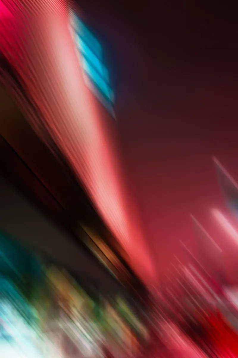 Lights Abstract pellicola backlit da Flo Klein