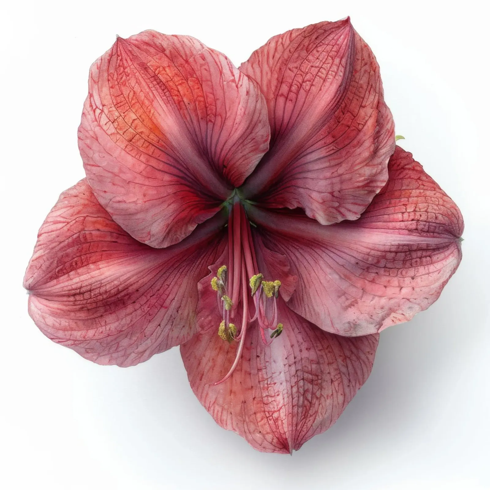 Fiore di Amaryllis 1 pellicola backlit da Bold Blooms