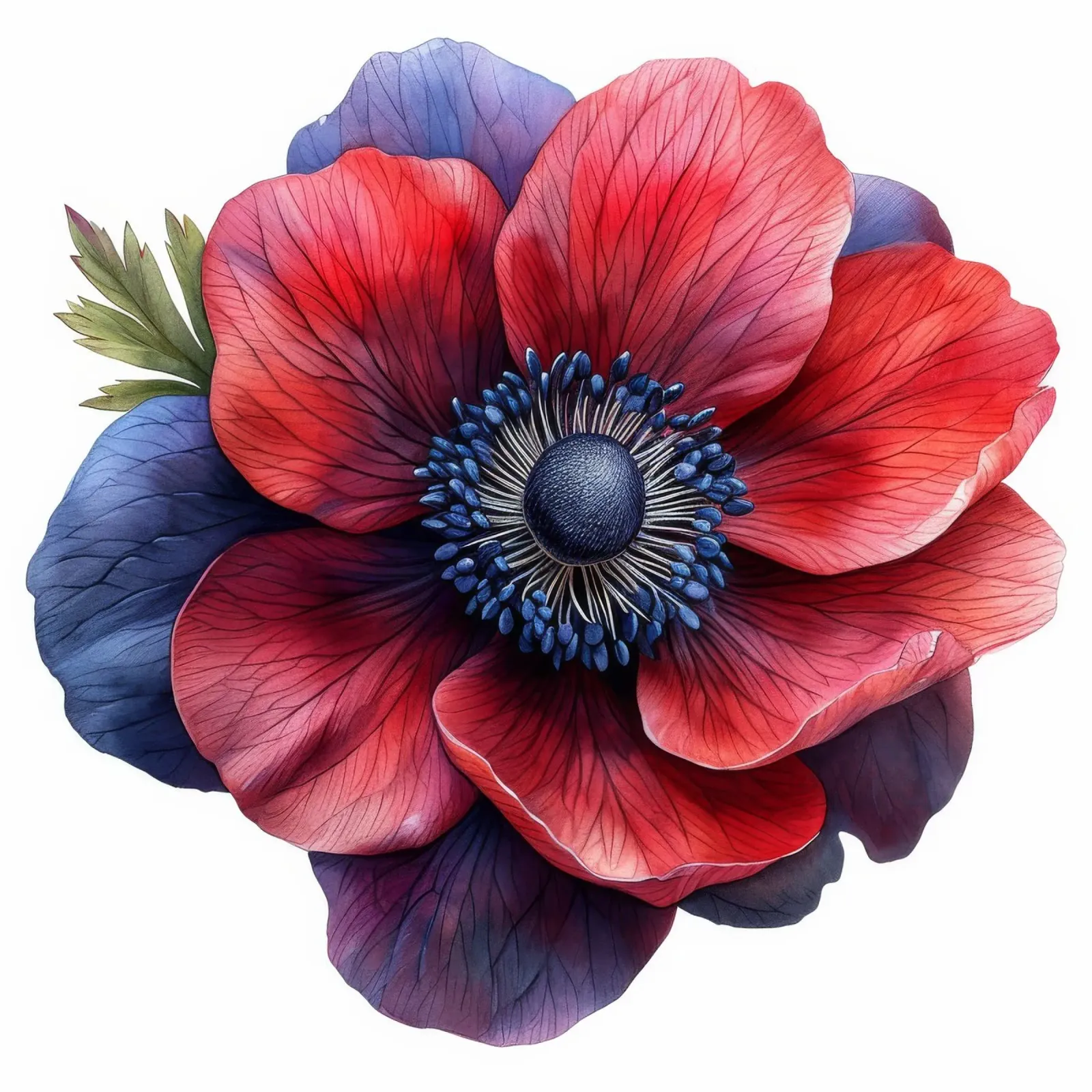 Fiore di anemone 3 pellicola backlit da Bold Blooms