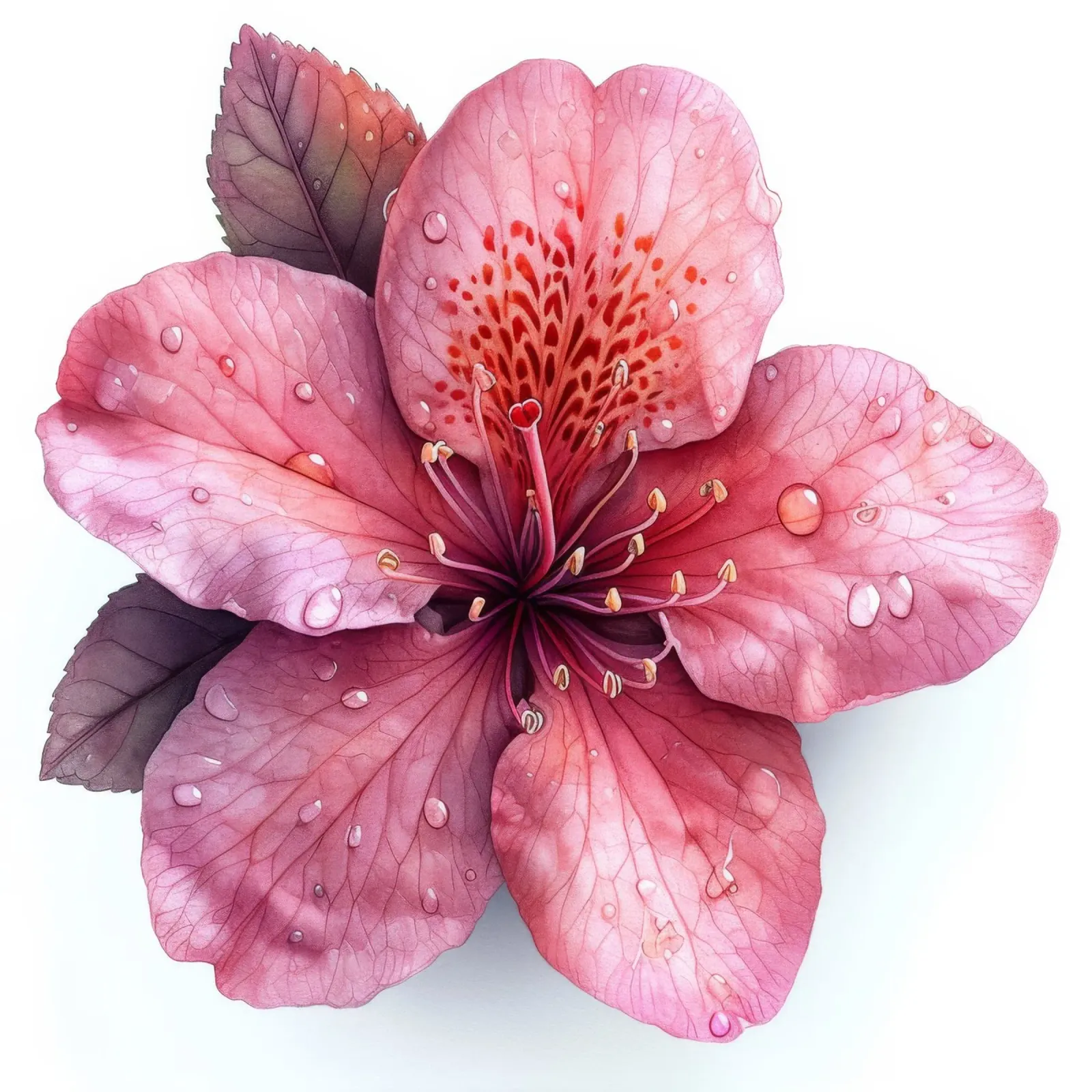 Fiore di azalea 2 pellicola backlit da Bold Blooms