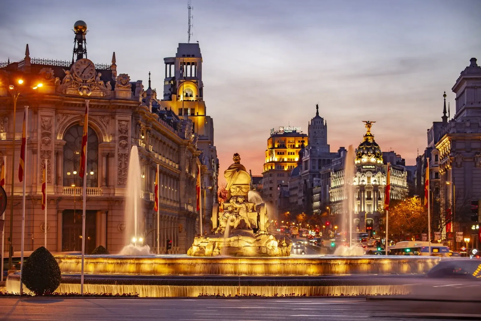 Madrid, Spanien pellicola backlit da Reisefotografie - Bilder aus aller Welt