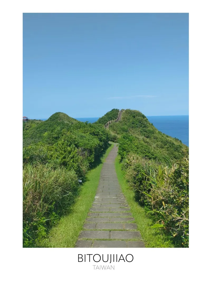 Bitoujiiao "Il naso di Taiwan", Keelung poster da Wonderland Photography