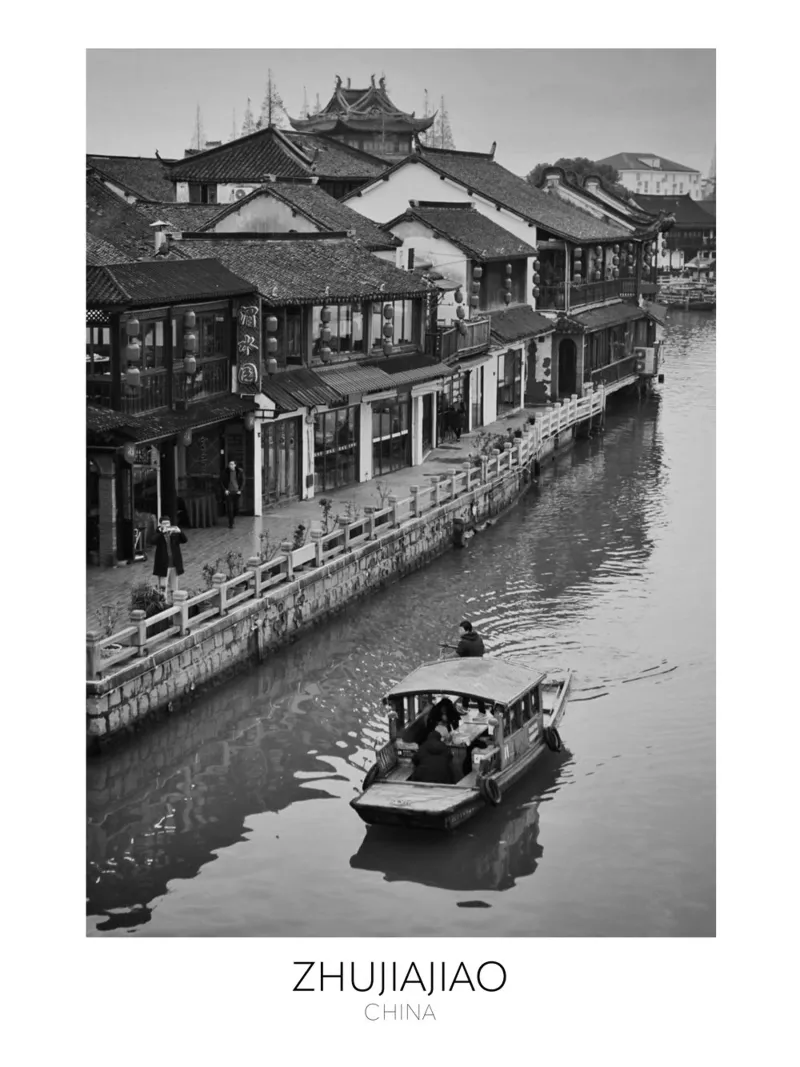 Zhujiajiao, la "Venezia" della CINA poster da Wonderland Photography