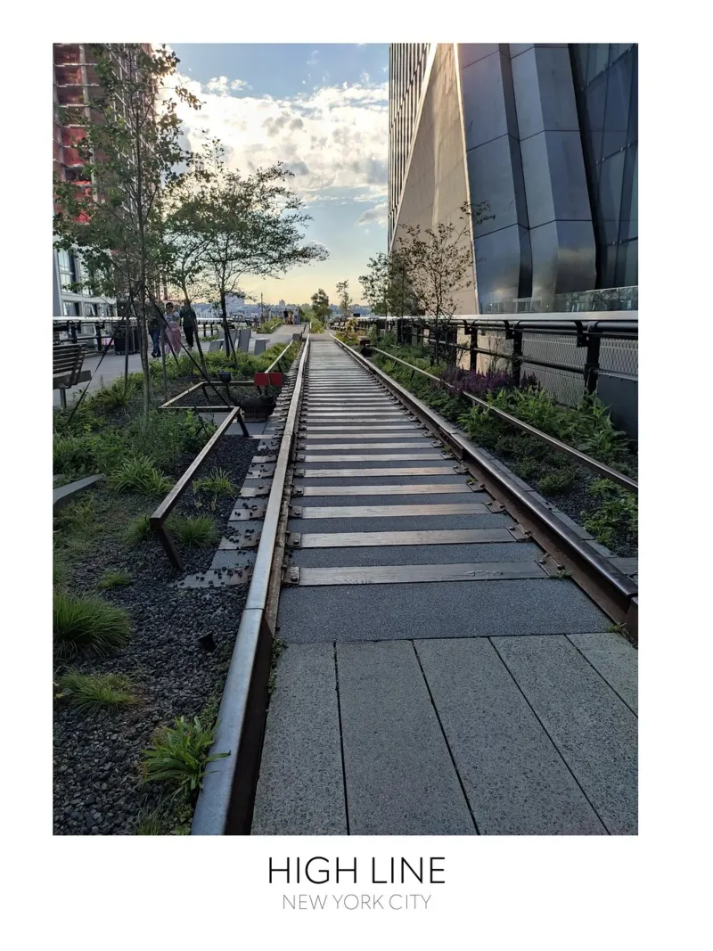 THE HIGH LINE, NEW YORK CITY hahnemühle by Wonderland Photography