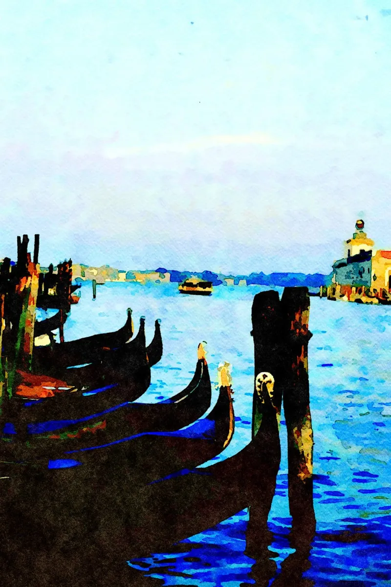 Venezia pellicola backlit da Massimo Frascogna