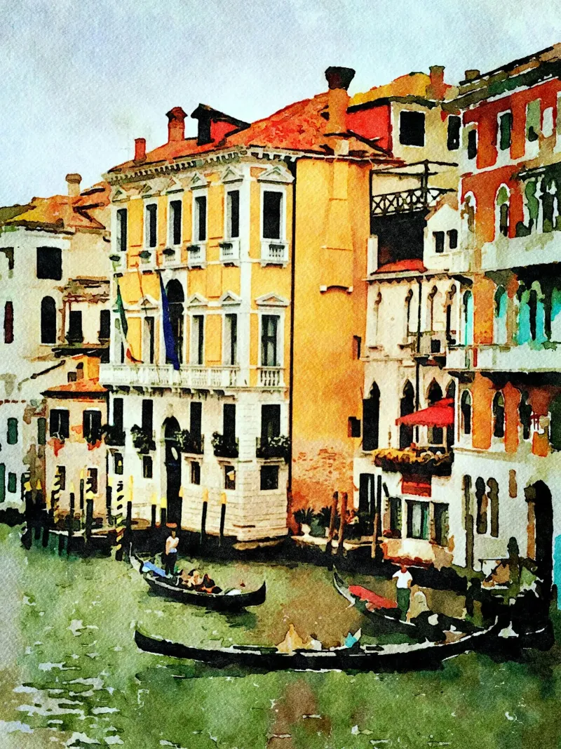 Venezia pellicola backlit da Massimo Frascogna