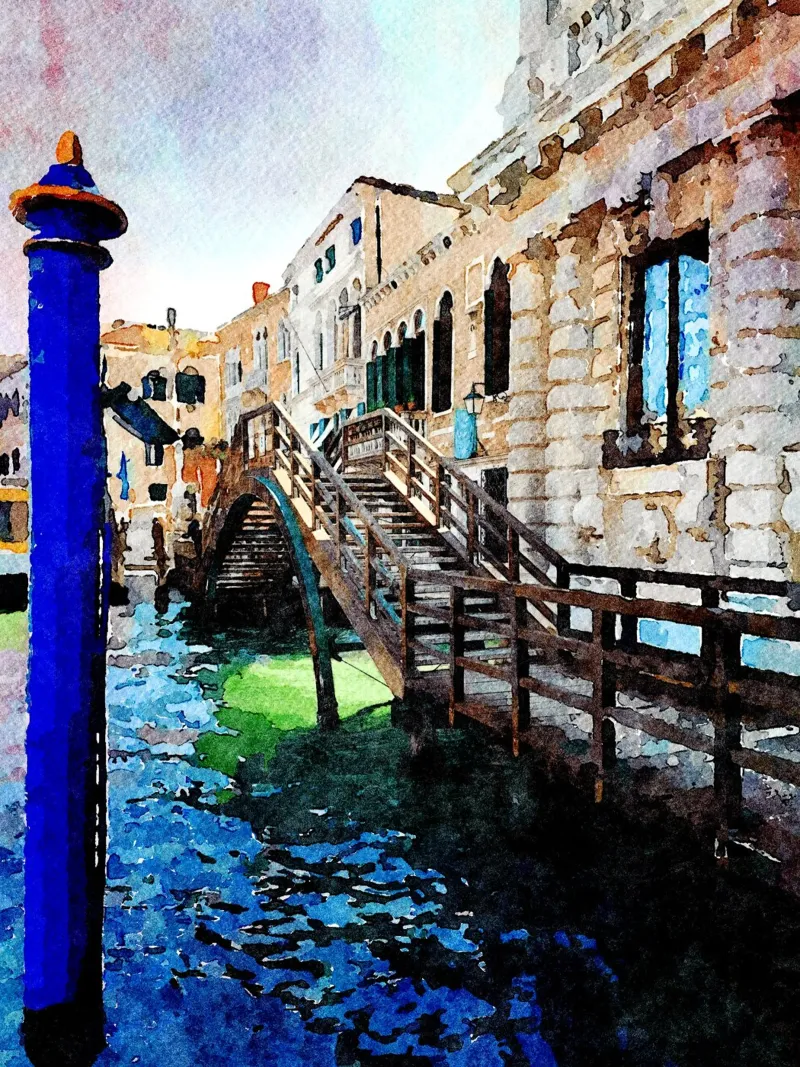 Venezia pellicola backlit da Massimo Frascogna