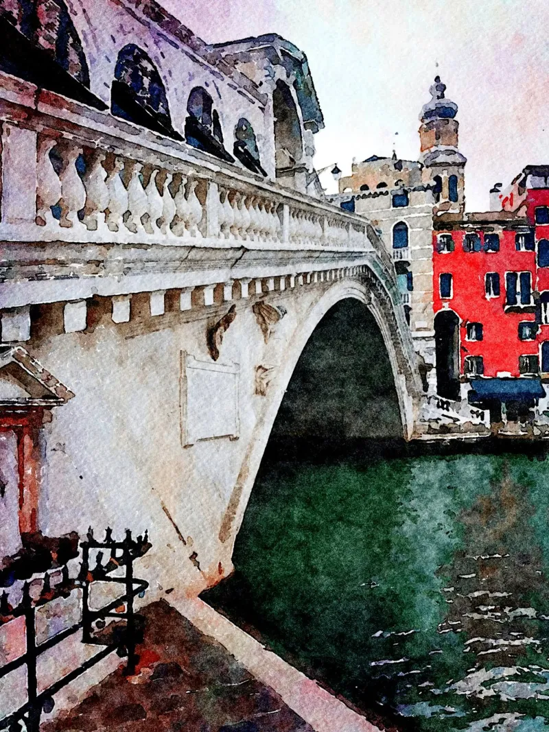 Rialto pellicola backlit da Massimo Frascogna