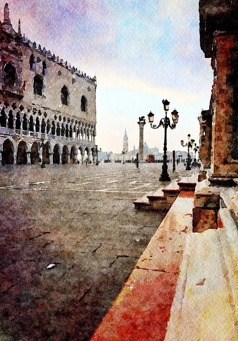 Venezia pellicola backlit da Massimo Frascogna