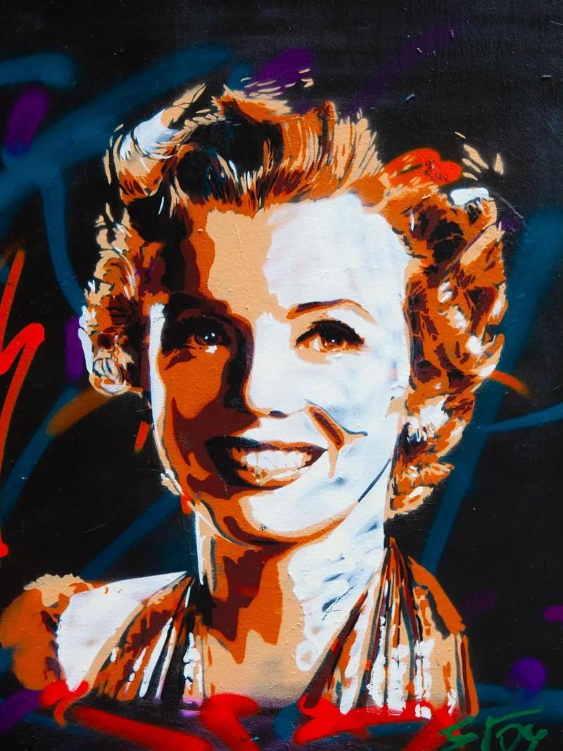 Marilyn poster by Flo Klein