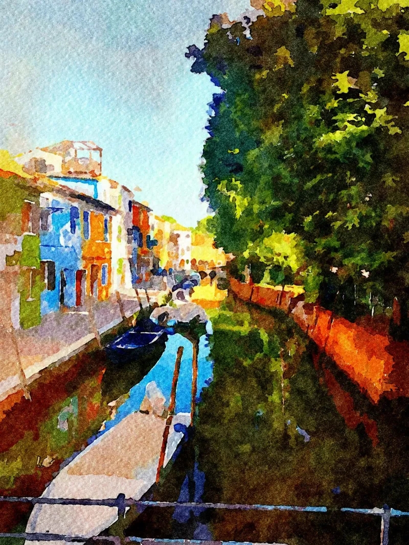 Murano pellicola backlit da Massimo Frascogna