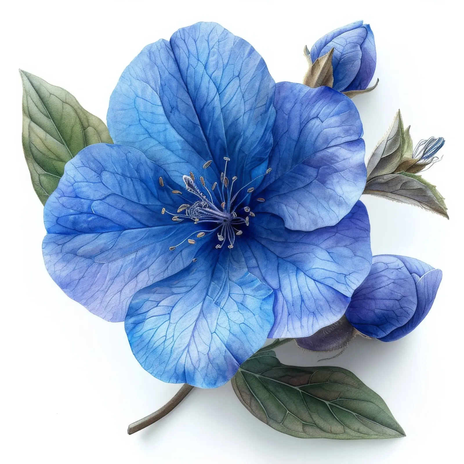 Bellflower 1 hahnemühle by Bold Blooms