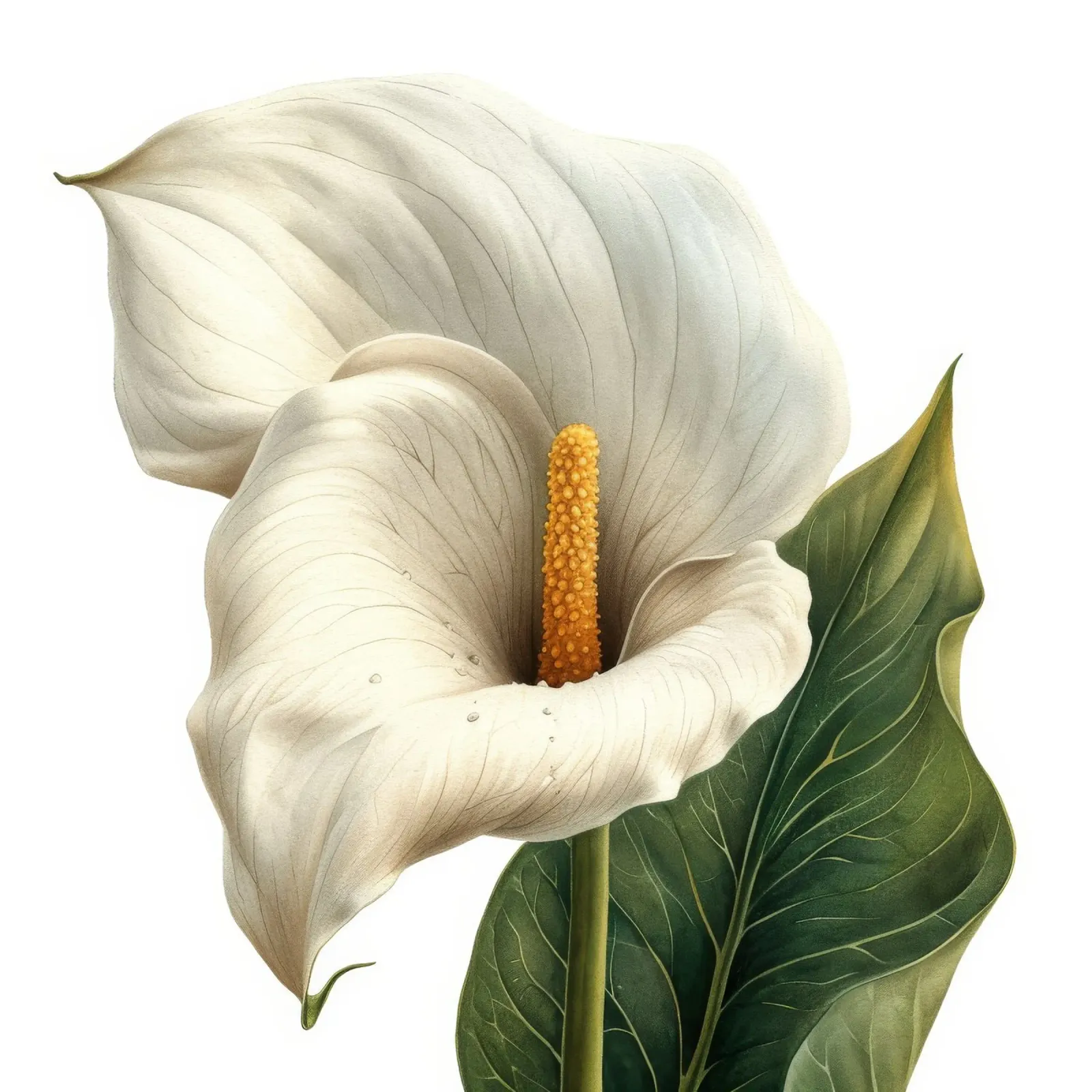 Fiore di calla 4 pellicola backlit da Bold Blooms
