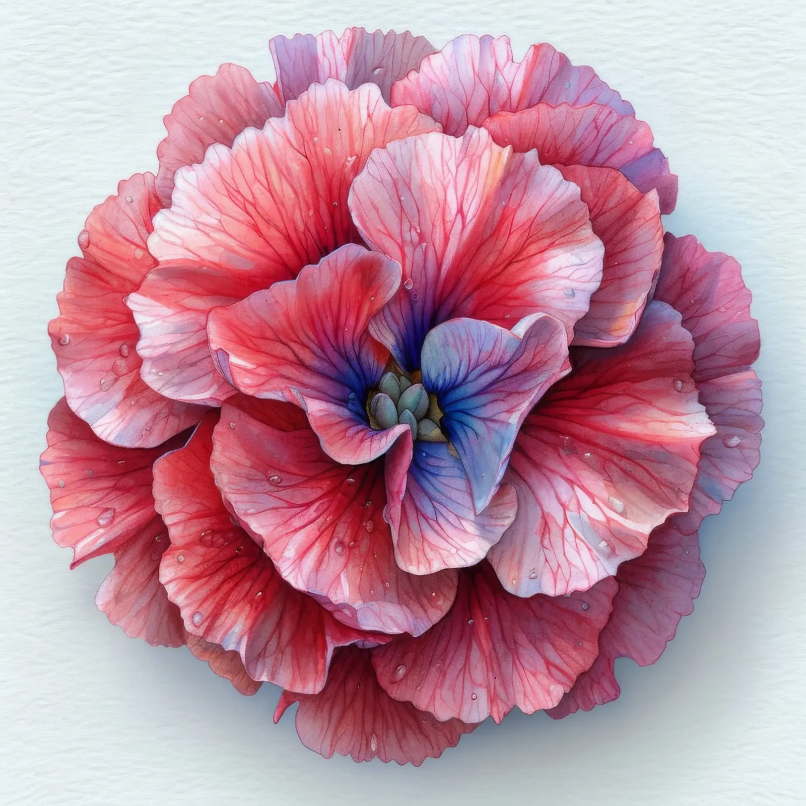 Fiore di garofano 2 pannello forex da Bold Blooms