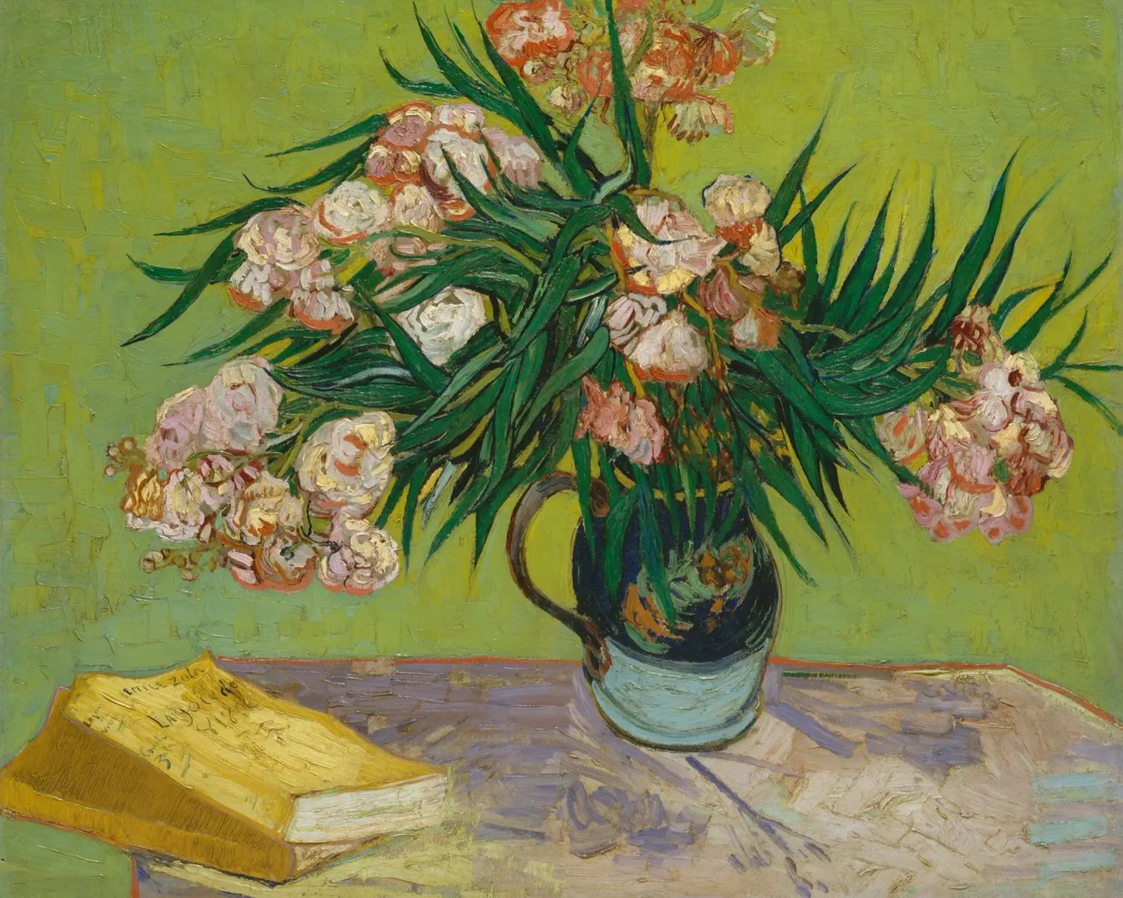 Vincent Van Gogh - Gli oleandri pellicola backlit da Timeless Artworks