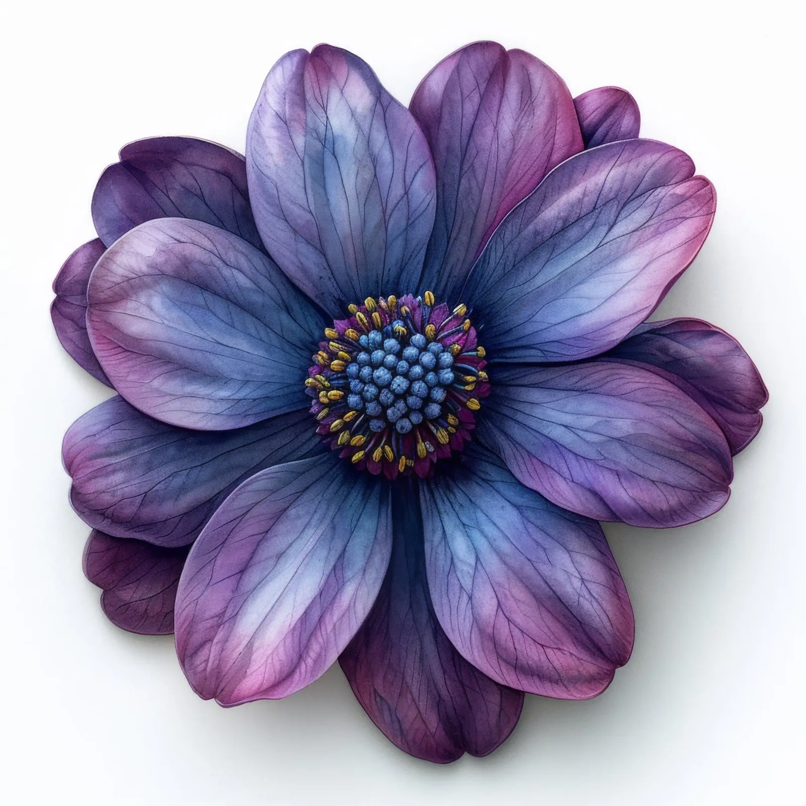 Cineraria Flower 3 poster by Bold Blooms