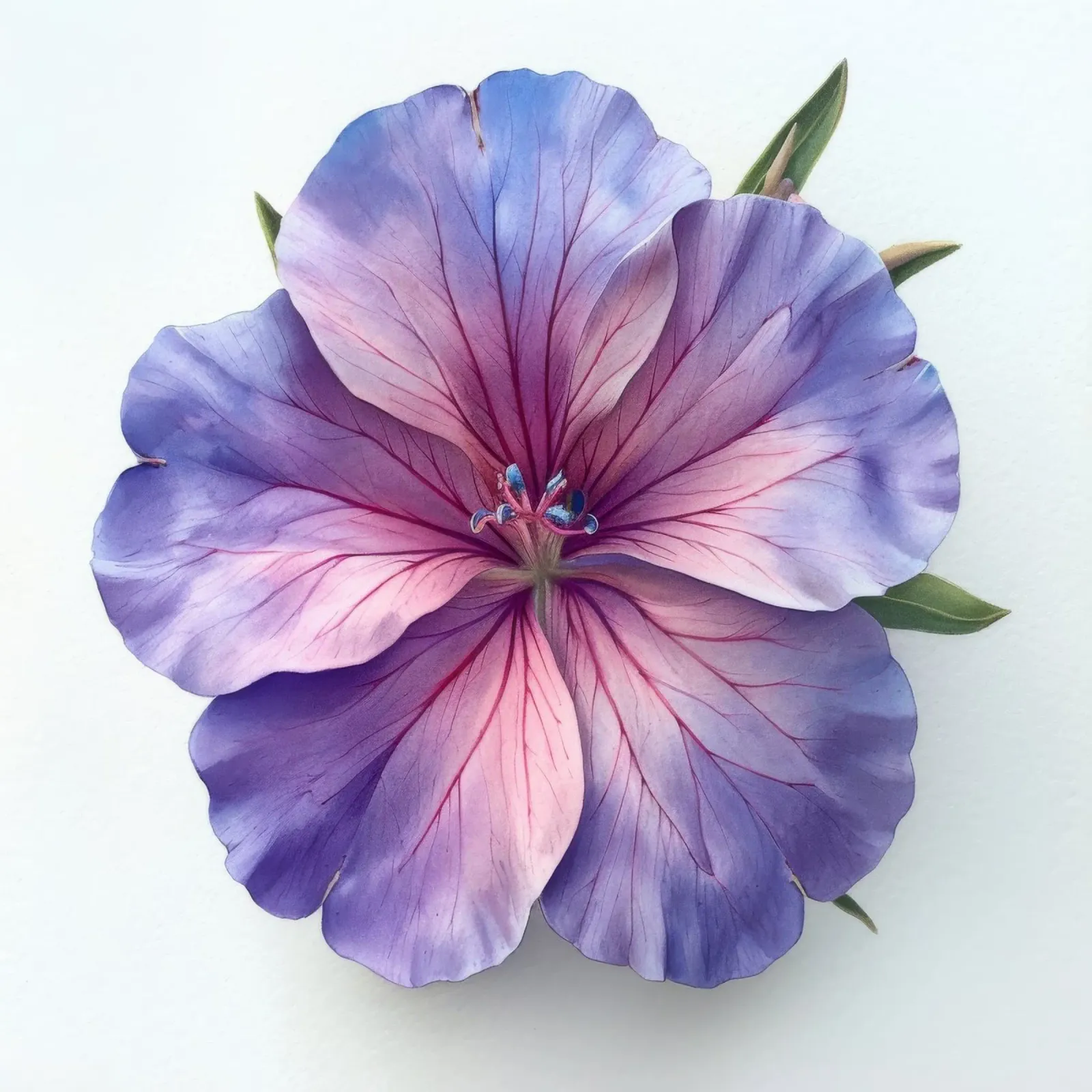 Clarkia Flower 3 canvas by Bold Blooms