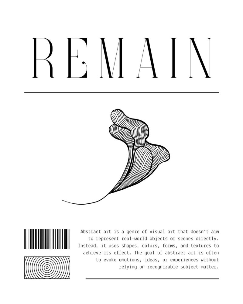REMAIN | 23 poster de Einfach Uebel