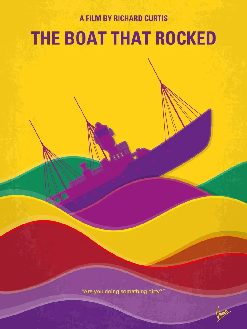 No961 My The boat that rocked minimal movie poster carta hahnemühle da Chungkong