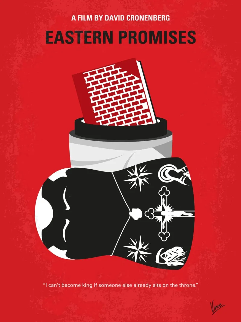 No969 My Eastern Promises minimal movie poster poster con telaio in plastica da Chungkong
