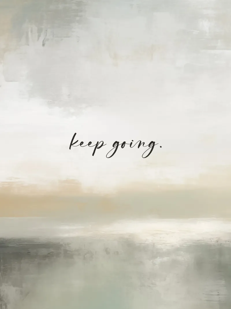 Keep Going toile de treechild
